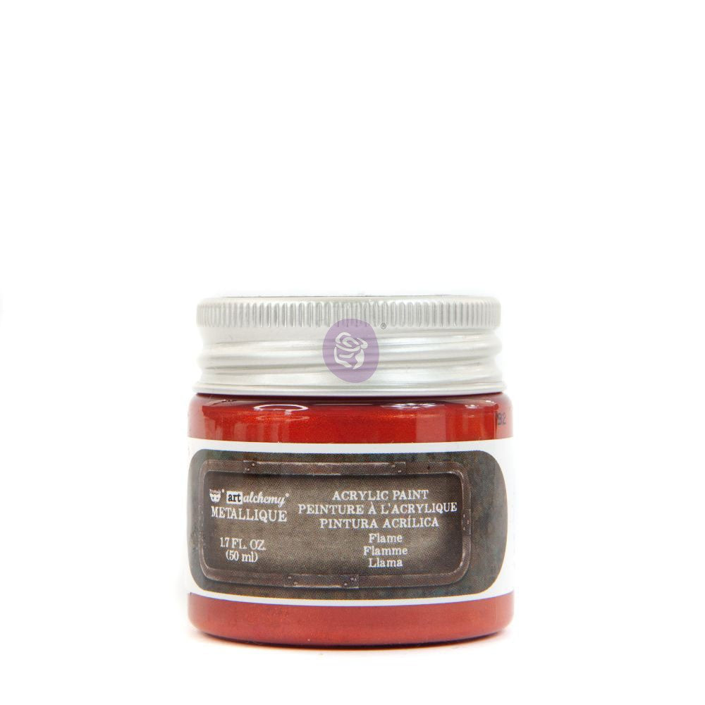 Finnabair Art Alchemy Acrylic Paint - Metallique Flame