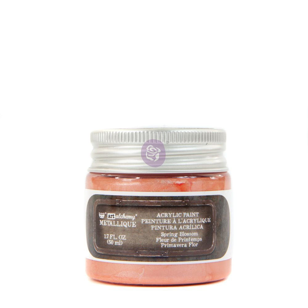 Finnabair Art Alchemy Acrylic Paint - Metallique Spring Blossom