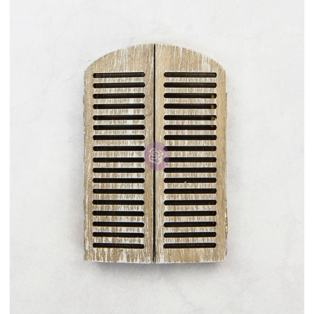 Finnabair Memory Hardware - Wood Shutters