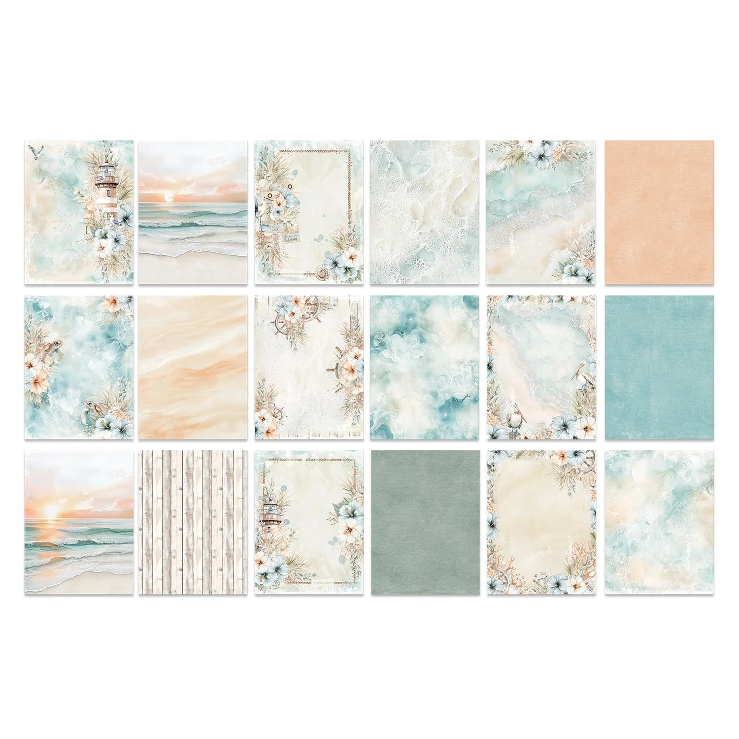 49 And Market 6x8 inch Collection Pack - Coastal Soul