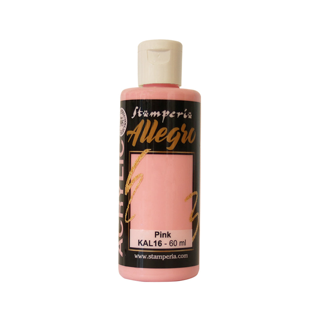 Stamperia Allegro Acrylic Paint – Pink