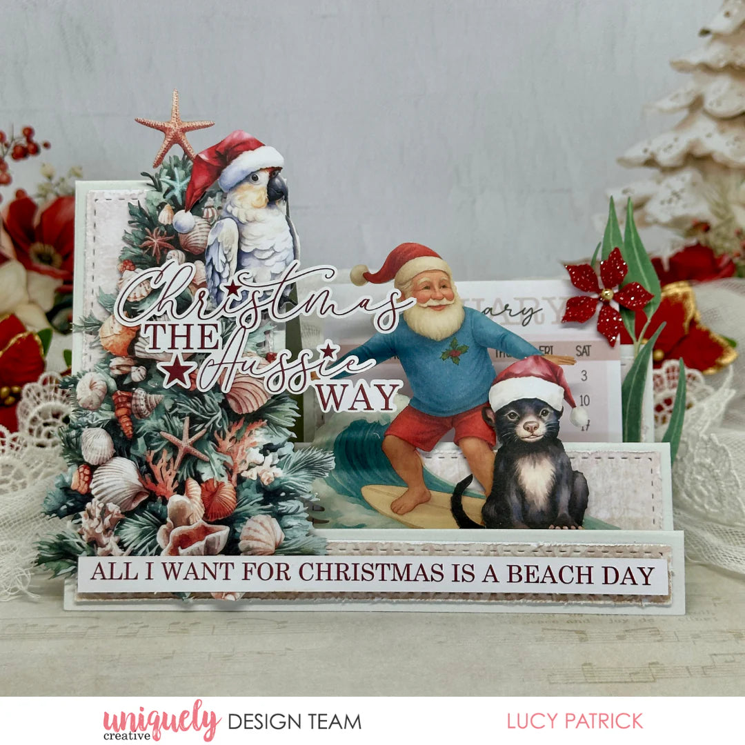 Uniquely Creative Side Stepper Card Die – UCD2203