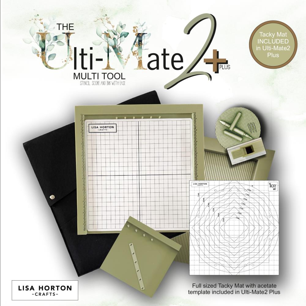 Lisa Horton Crafts Ulti-mate2 & Tacky Mat Bundle