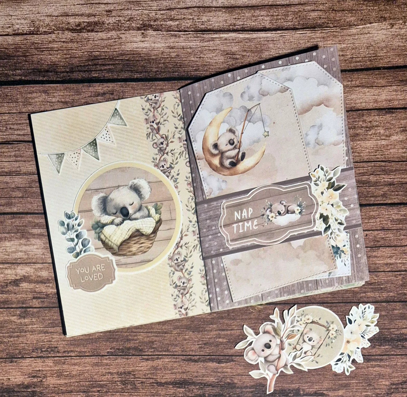 Paper Rose Studio - Little Koala Adventures 6 x 8 Cut Aparts