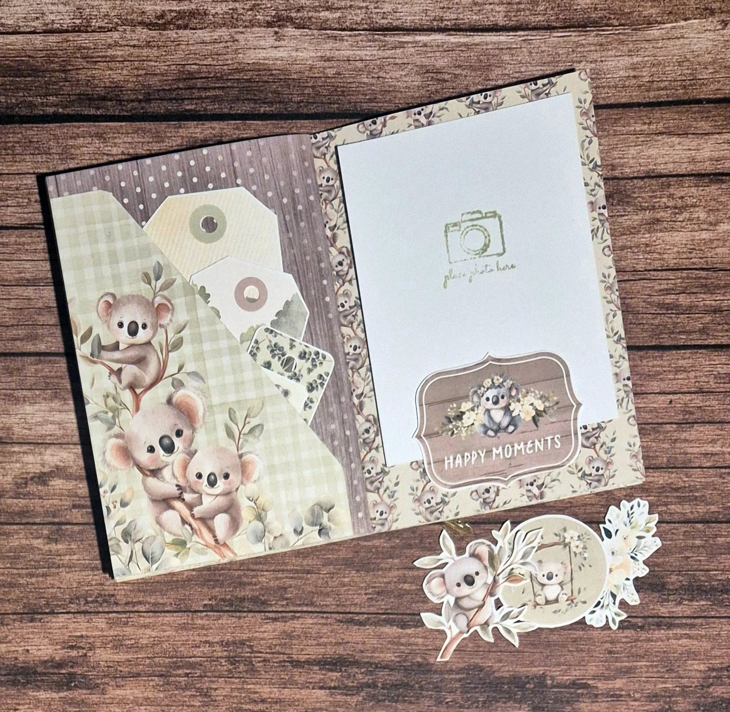 Paper Rose Studio - Little Koala Adventures 6 x 8 Cut Aparts