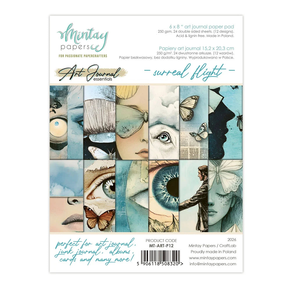 A5 paper pad by Mintay perfect for Art Journalling. 