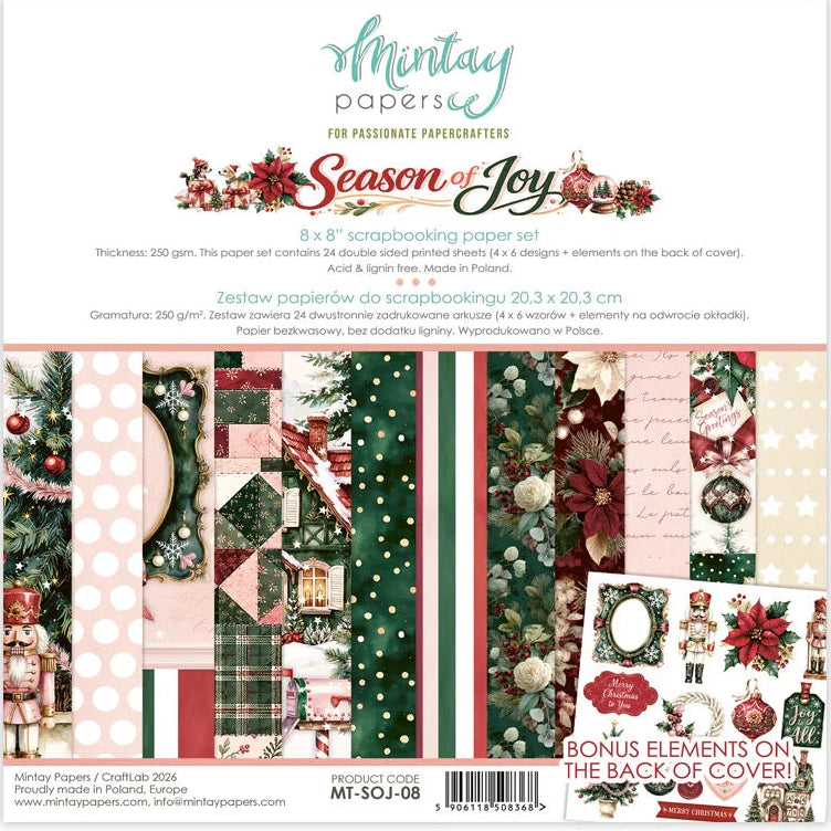 Chirstmas themed paper pad by Mintay