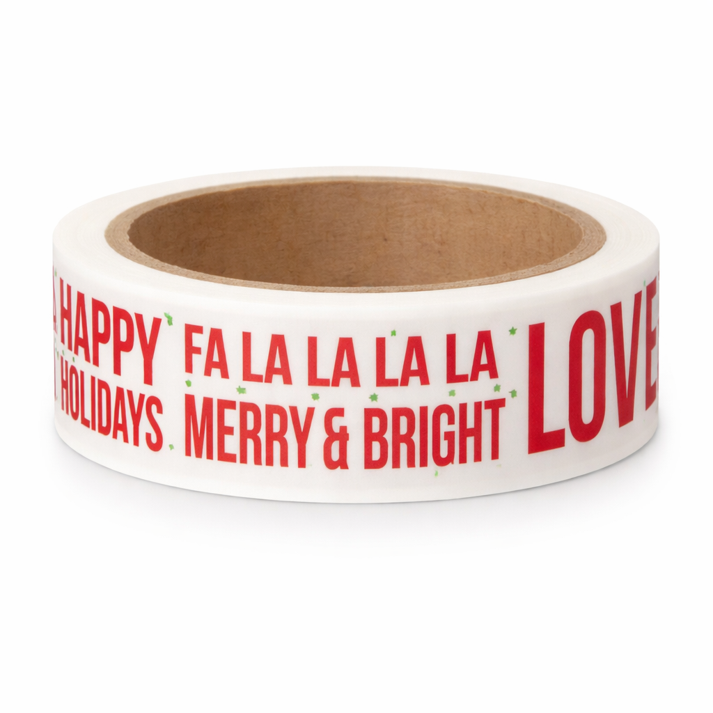 Printed Tape - Fa La La La