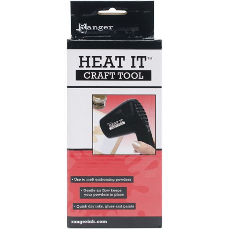 Heat It craft tool packaging with Ranger logo on a white background