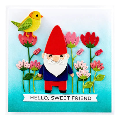 Spellbinders Etched Dies - Garden Buddies Etched Dies