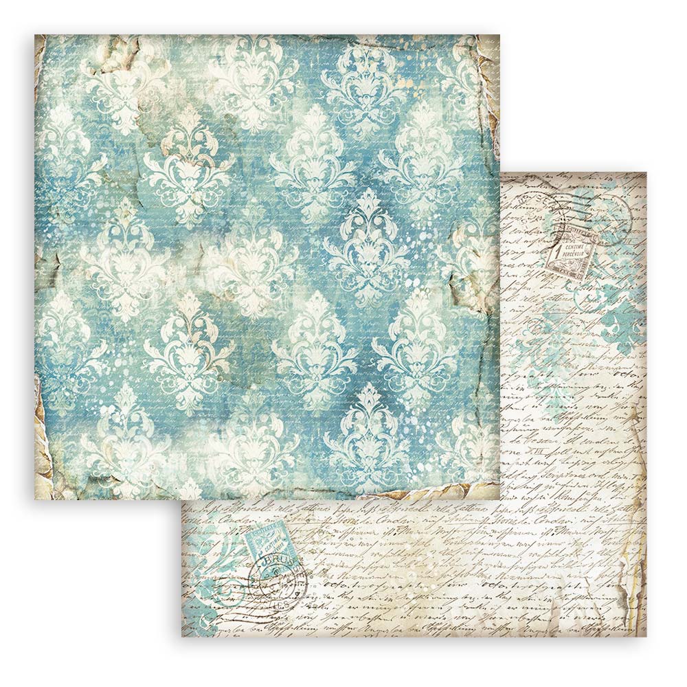 Stamperia Backgrounds Double-Sided Paper Pad 12x12 - Alterego