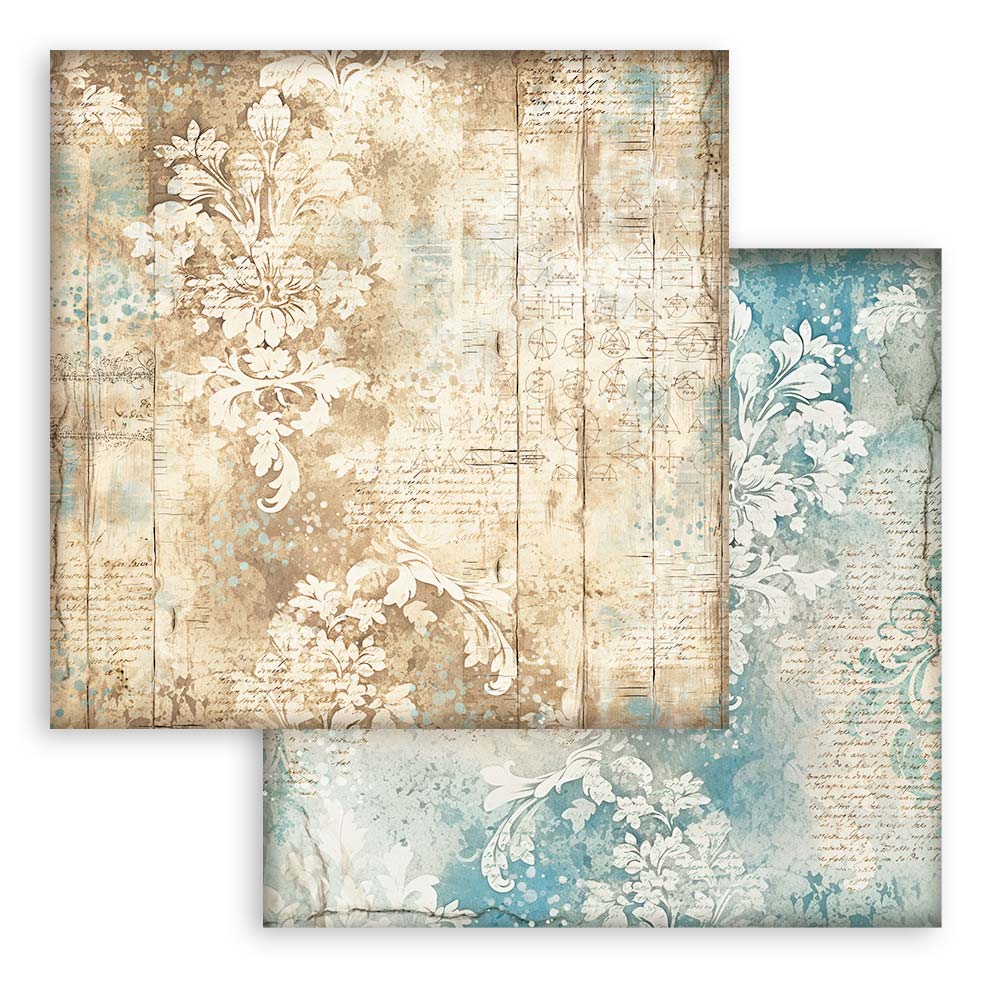 Stamperia Backgrounds Double-Sided Paper Pad 12x12 - Alterego