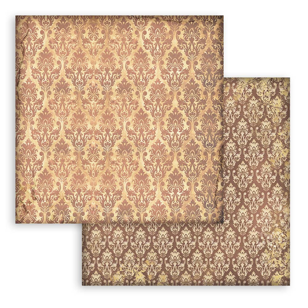 Stamperia Backgrounds Double-Sided Paper Pad 12x12 - Alterego