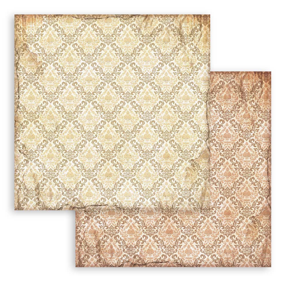Stamperia Backgrounds Double-Sided Paper Pad 12x12 - Alterego
