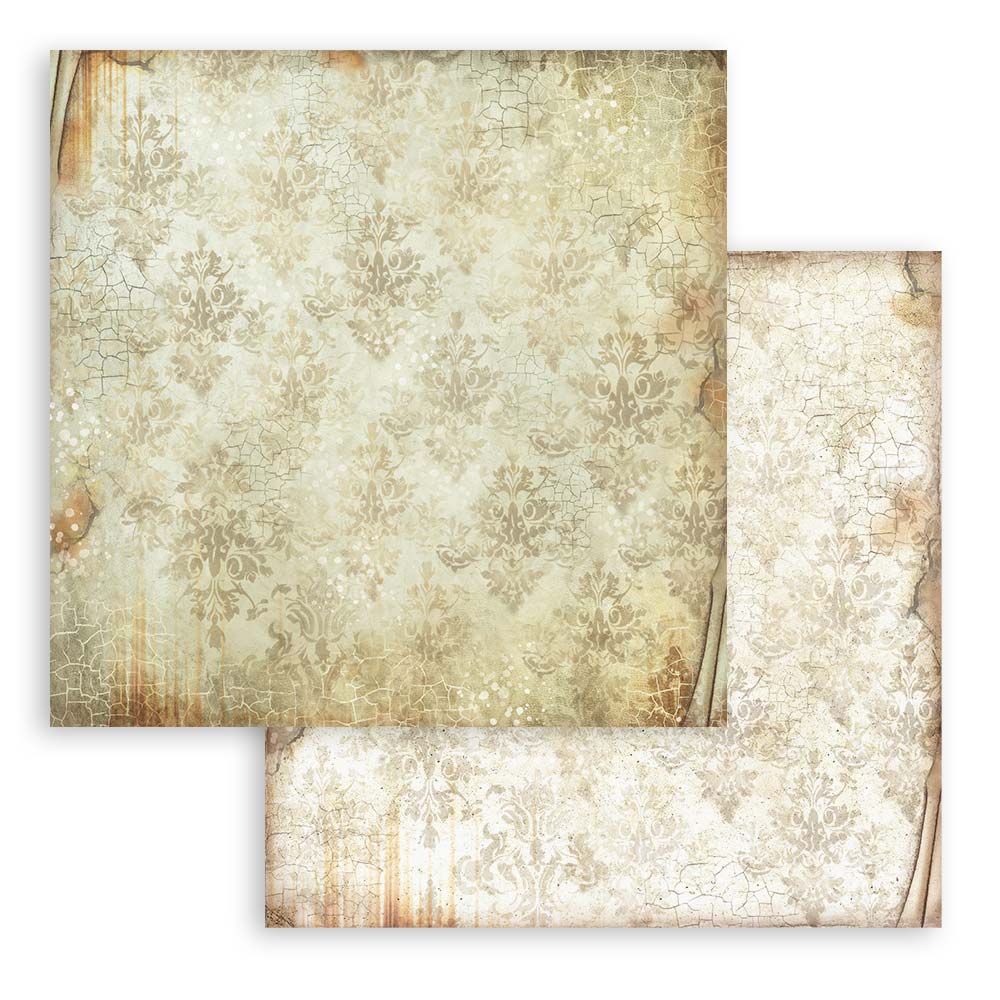Stamperia Backgrounds Double-Sided Paper Pad 12x12 - Alterego