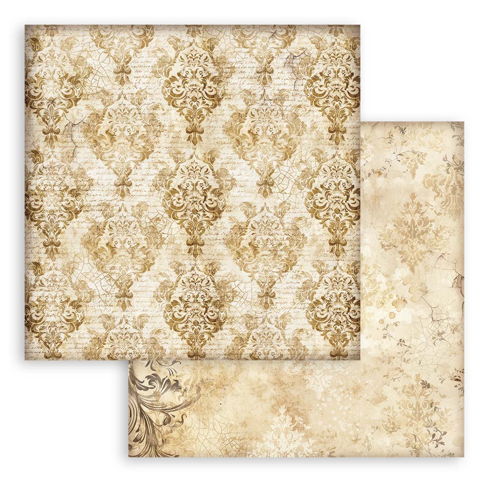Stamperia Backgrounds Double-Sided Paper Pad 12x12 - Alterego