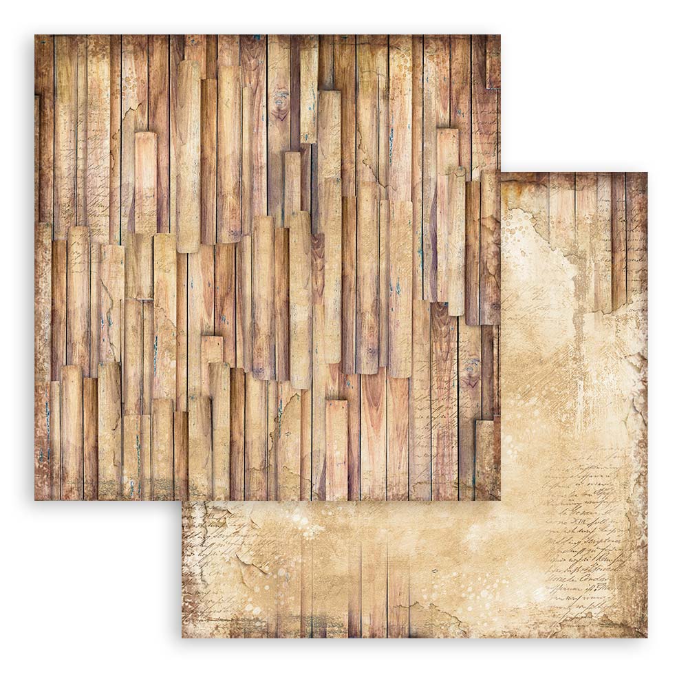 Stamperia Backgrounds Double-Sided Paper Pad 12x12 - Alterego