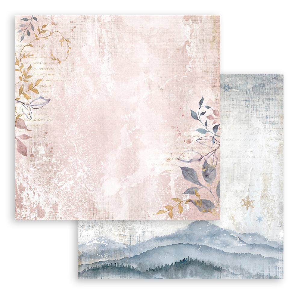 Stamperia Double-Sided Paper Pad 8x8 - Create Happiness Dewdrops