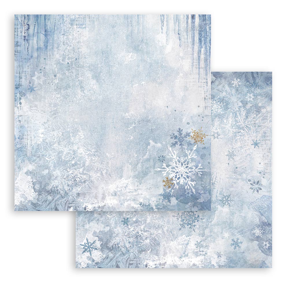 Stamperia Double-Sided Paper Pad 8x8 - Create Happiness Dewdrops
