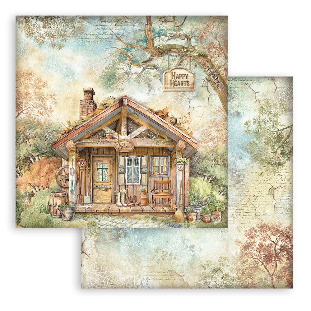 Stamperia Double-Sided Paper Pad 8x8 - Alterego