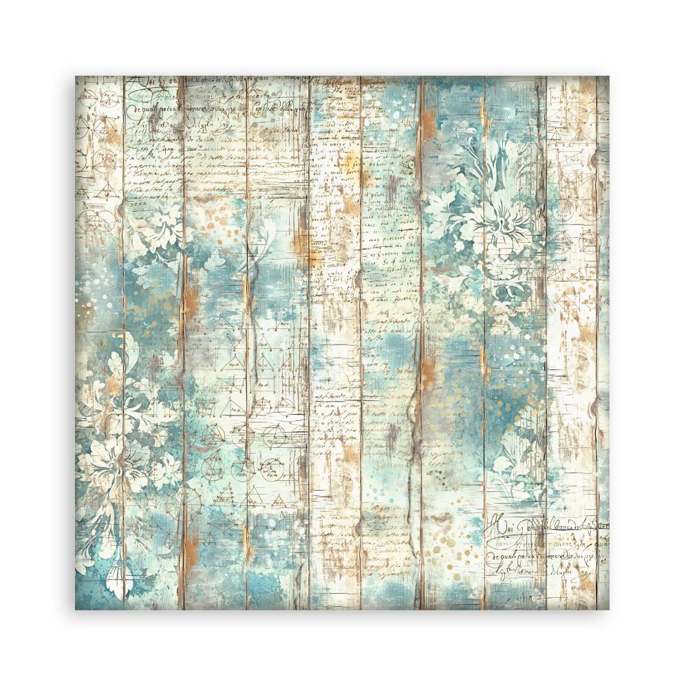 Stamperia Single-Sided Paper Pad 8x8 - Alterego