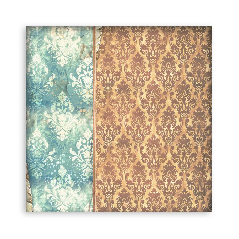 Stamperia Single-Sided Paper Pad 8x8 - Alterego