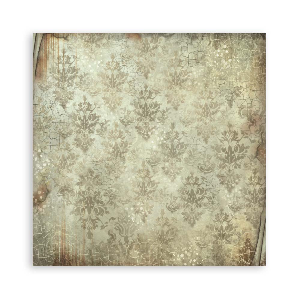 Stamperia Single-Sided Paper Pad 8x8 - Alterego
