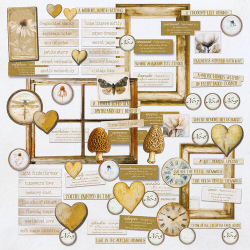 49 and Market Chipboard Set – Faded Memory Lane