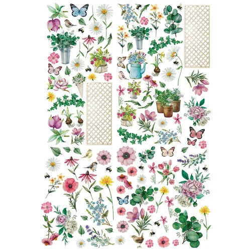 49 And Market Laser Cut Outs - Wildflowers - From The Garden