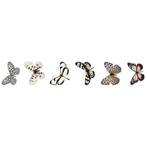 Studio Light Grunge Collection - Clear Stickers - Butterfly