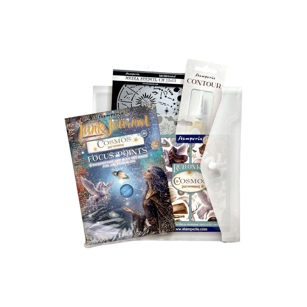 Stamperia Junk Journal Kit - Cosmos