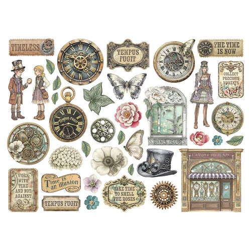 Stamperia Die-Cuts - Gardens of TIme