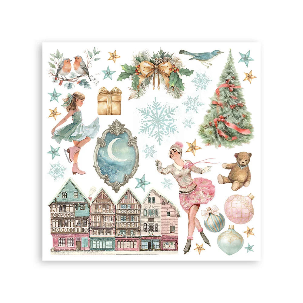 Stamperia Rub-On Kit - Winter Magic