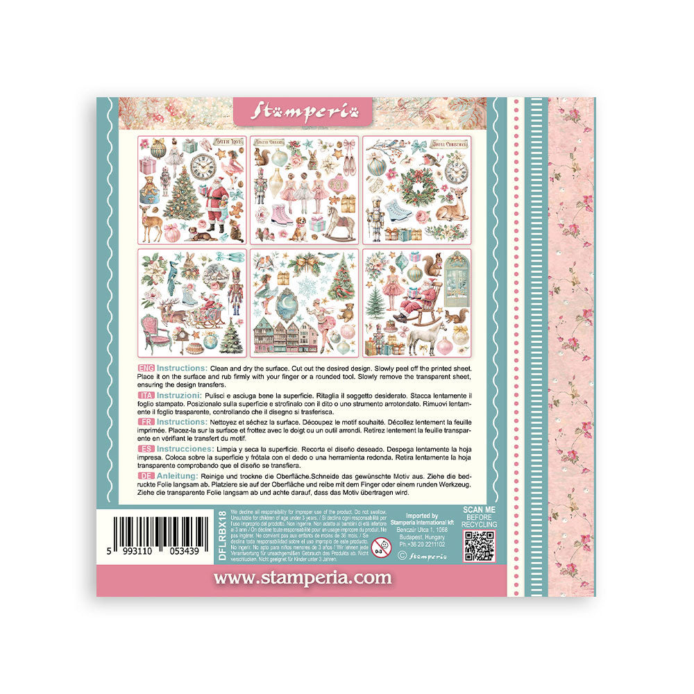 Stamperia Rub-On Kit - Winter Magic