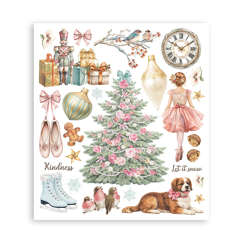 Stamperia Rub-On Selection - Winter Magic
