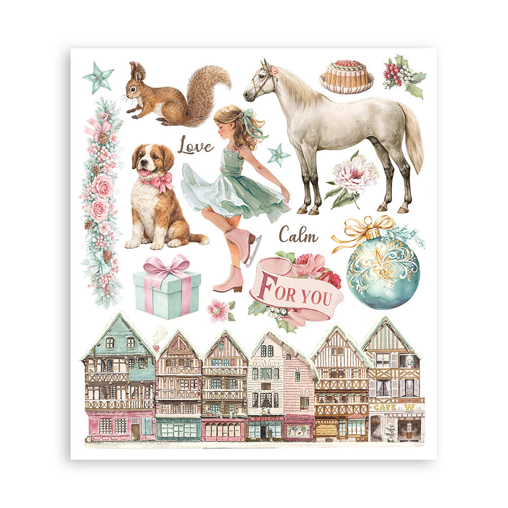 Stamperia Rub-On Selection - Winter Magic