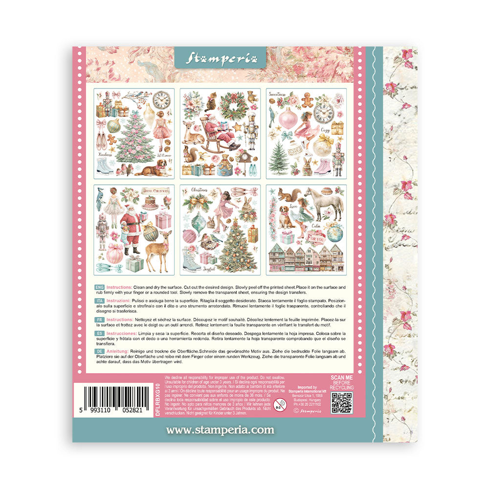 Stamperia Rub-On Selection - Winter Magic