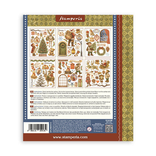 Stamperia Rub-On Selection - Silent Night