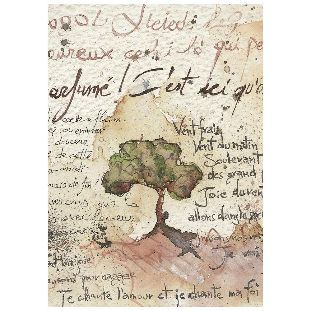 Stamperia Mini Rice Paper Sheets A6 - Flowers and Poems