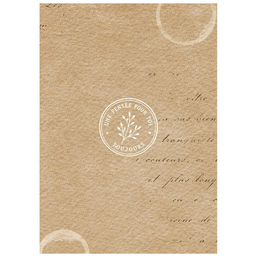 Stamperia Background Mini Rice Paper Sheets A6 - Flowers and Poems