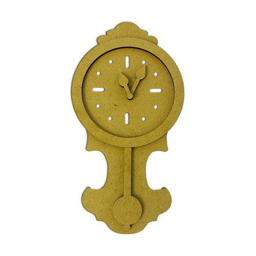 Stamperia Crafty Shapes - Garden Of Time - Pendulum Clock