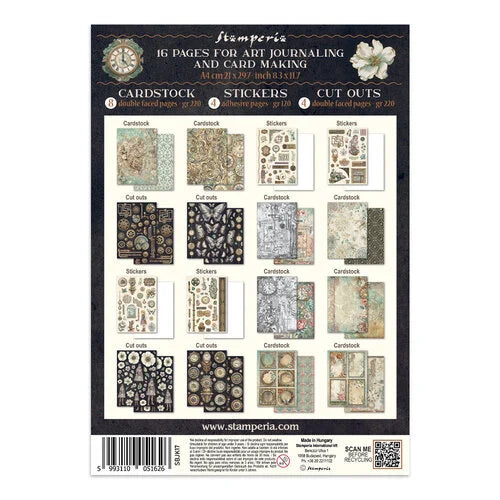 Stamperia Junk Journal - Gardens of Time