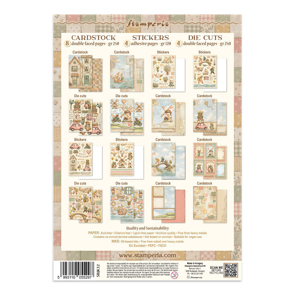 Stamperia Junk Journal - Cozy Family