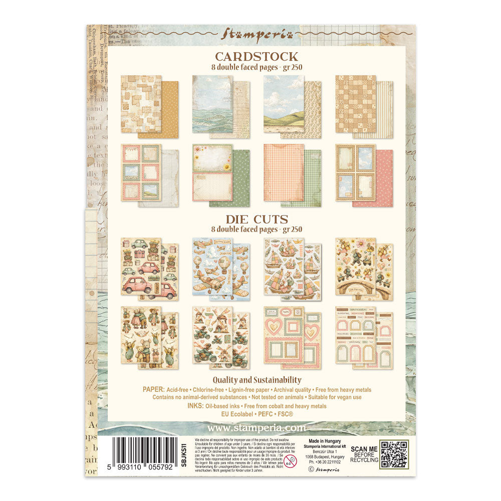 Stamperia Junk Journal Focus Points - Cozy Family