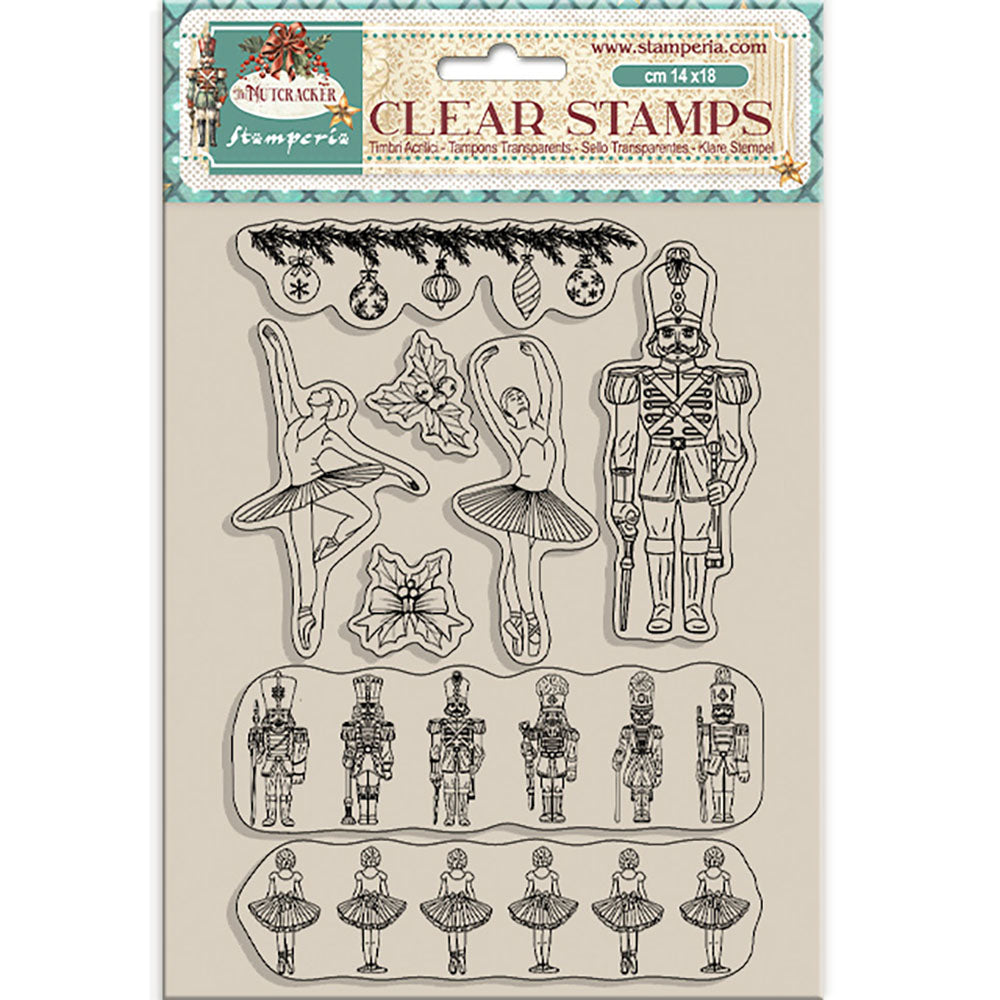 Stamperia Clear Stamps - The Nutcracker Ballet And Soldiers