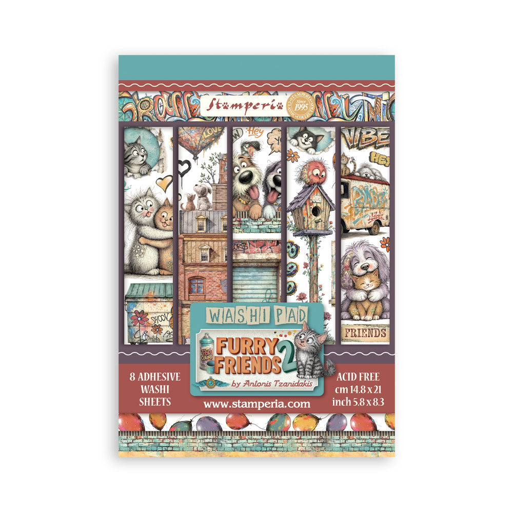 Stamperia Junk Journal Kit - Furry Friends 2
