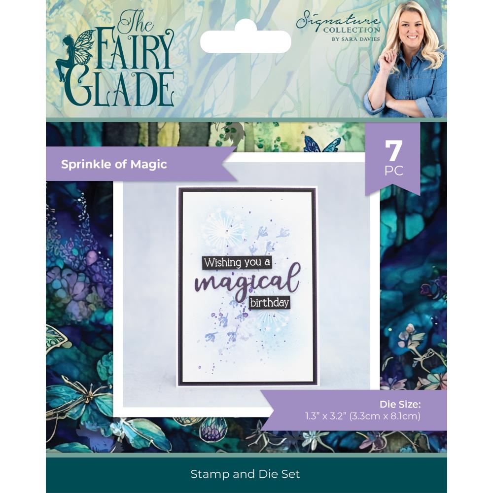 Sara Signature Fairy Glade Stamp And Die - Sprinkle Of Magic