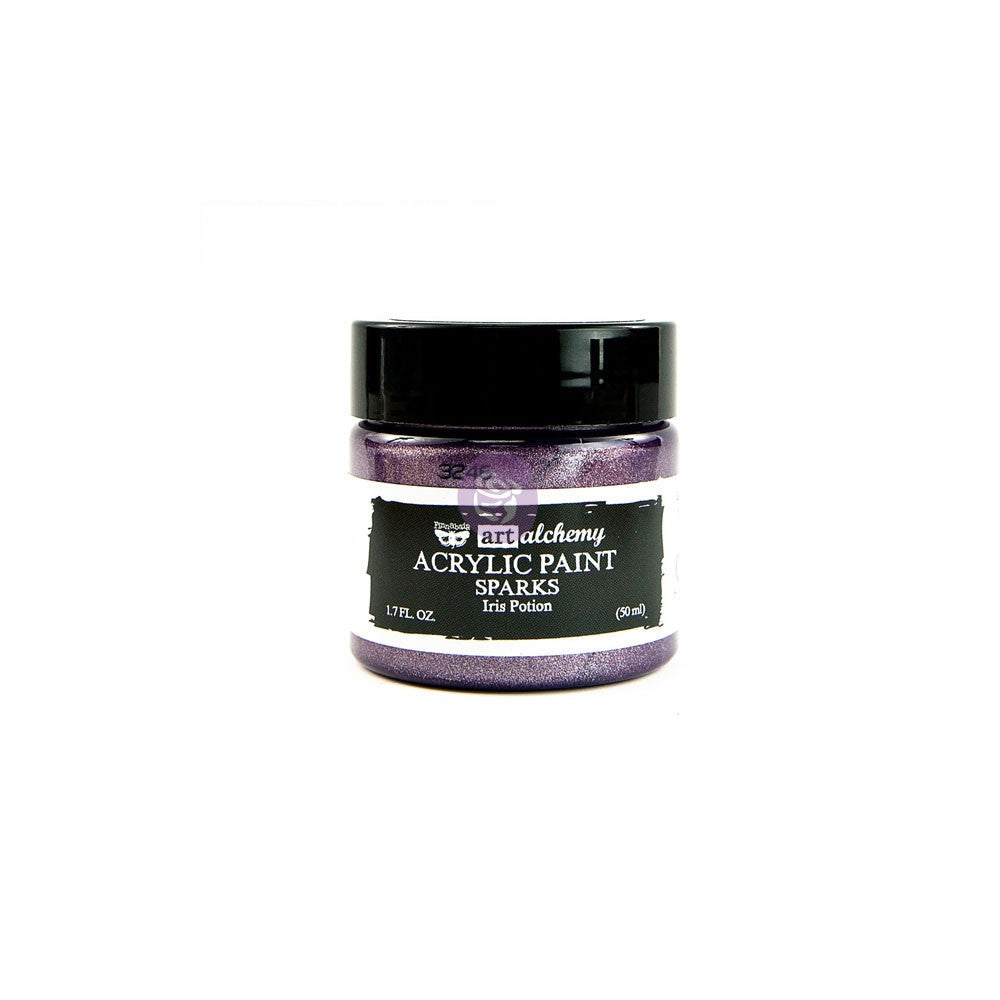 Shimmer Iris Potion Finnabair Art Alchemy Sparks Acrylic Paint – 50ml (1.69oz)
