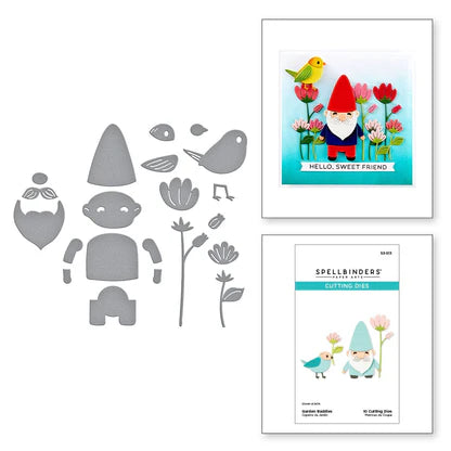 Spellbinders Etched Dies - Garden Buddies Etched Dies