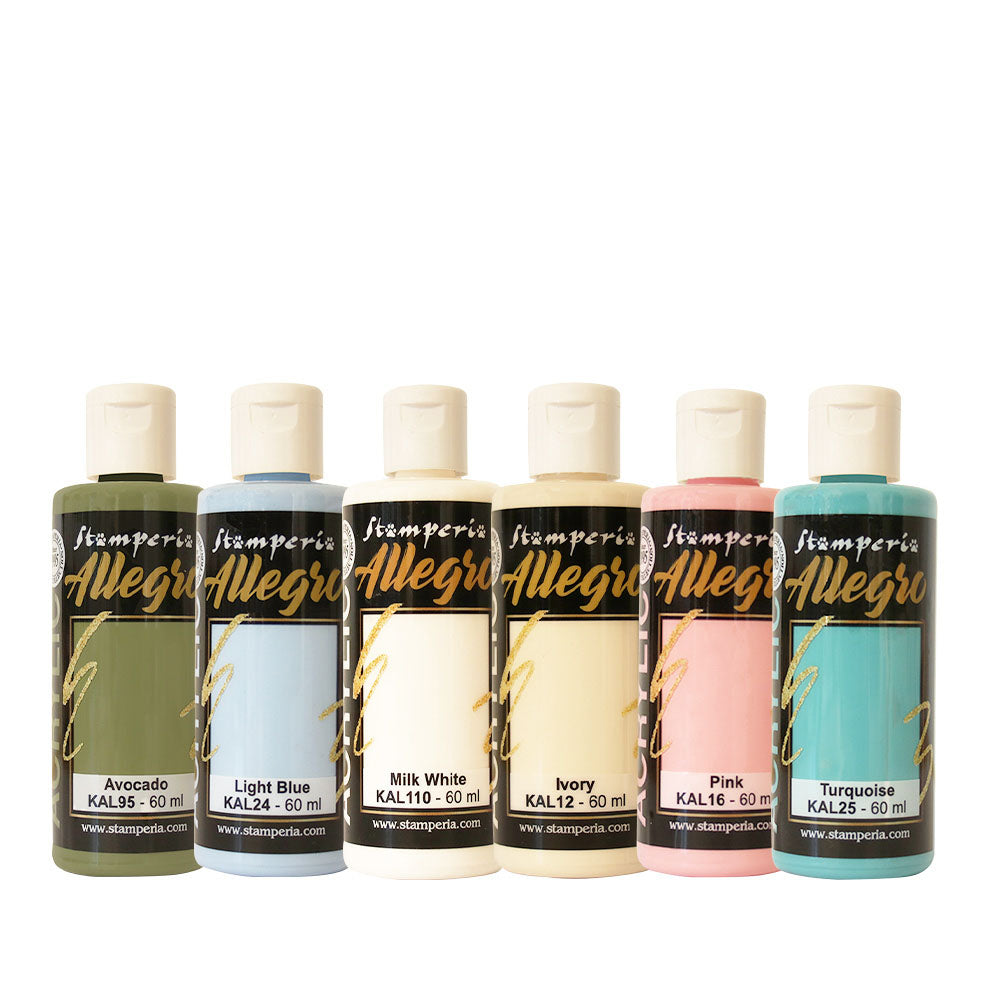 Stamperia Allegro Paint Set - Cozy Family